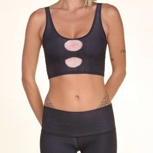 Black Teeki new moon lover tank NWT